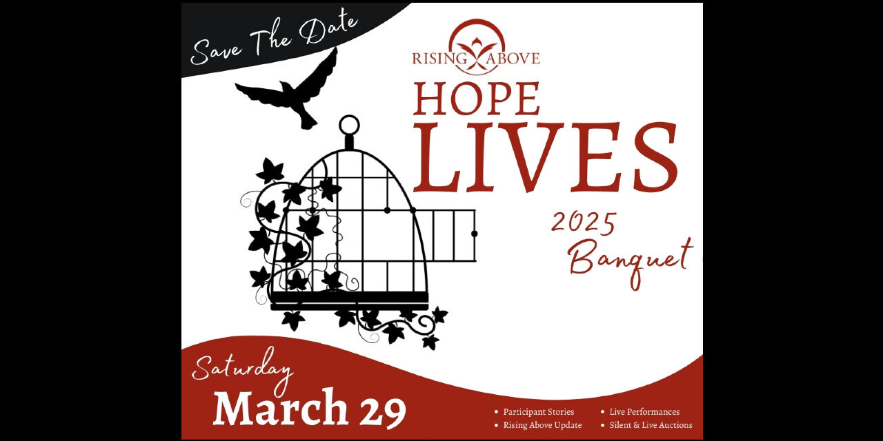 Save the date for the hope lives fundraiser